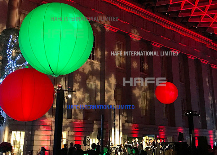 月LEDのヘリウムの気球は夜装飾を、照らします3M導かれた軽い党気球をつけます