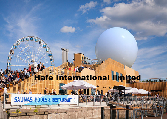 Gaint 9mの都市でき事の装飾の有名な眺めのための膨脹可能な広告の気球