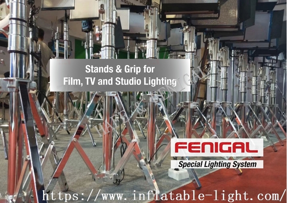 アルミニウム三脚ライト立場空気によって弱められるランプの適用範囲が広いステンレス鋼