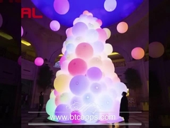 漫画のDC/AC電圧との膨脹可能なビニールの照明電池の供給DMX512