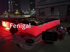 エアスター型HMI 2400W 充気型LEDフィルム照明気球