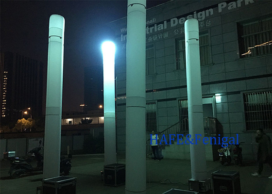 Night Outdoors Portable Inflatable Lighting Tower Emergency System 1200W 60HZ