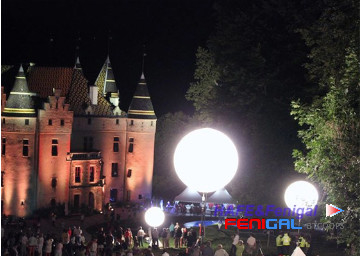 800W Inflatable LED Event Lighting Balloon With Tripod Inflatable Led Lamp