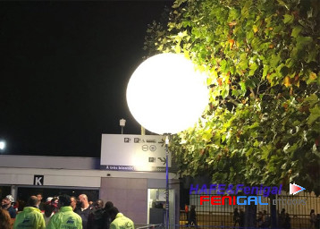 800W Inflatable LED Event Lighting Balloon With Tripod Inflatable Led Lamp