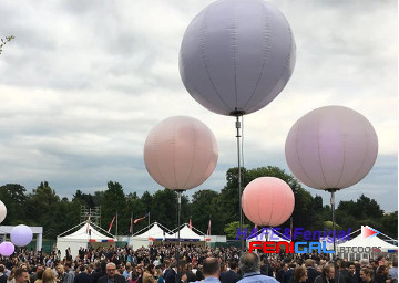 800W Inflatable LED Event Lighting Balloon With Tripod Inflatable Led Lamp
