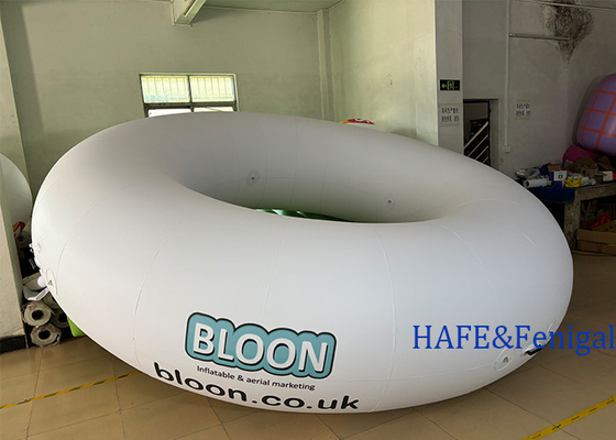 Customized Giant 5.5M Elephant With Base Helium Inflatable Ball Advertising Decoration Marketing