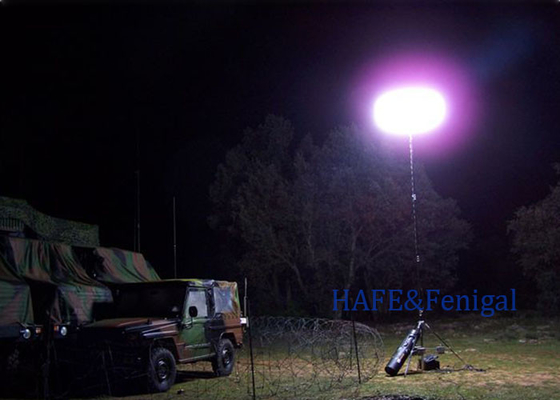 Portable Anti Glare Inflatable Balloon 800W Halogen Light Rescue Inspection Lighting