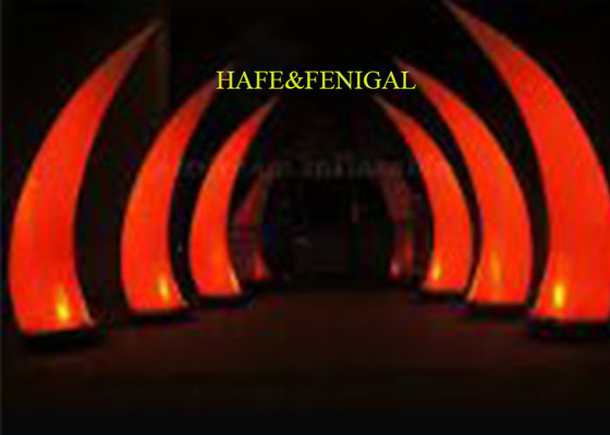 Inflatable LED Advertising Tusk Light With Built in Constantly Inflated Fan
