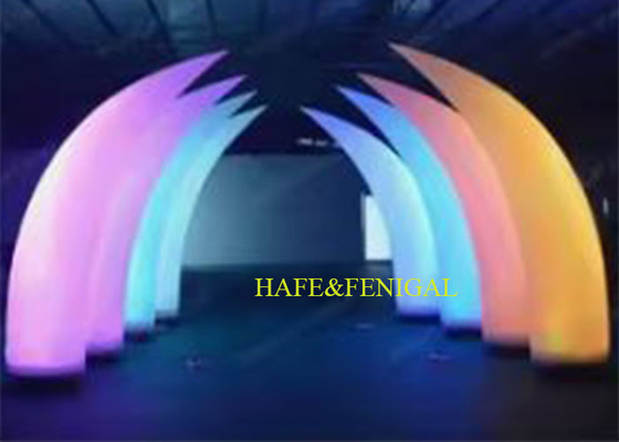 Inflatable LED Advertising Tusk Light With Built in Constantly Inflated Fan
