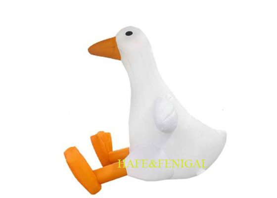 Customized Giant 3m Inflatable Cartoon Goose Balloon For Events Decor Or Advertising