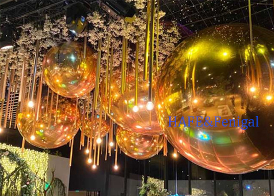 3M Inflatable Metal Ball Mirror Ball Outdoor Decoration Activity Atmosphere Decoration