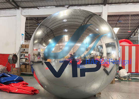 3M Inflatable Metal Ball Mirror Ball Outdoor Decoration Activity Atmosphere Decoration
