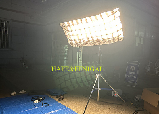 Soft Lightweight Flicker Free Pad LED Bi Color 720W Balloon Light For Film