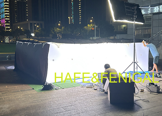 Helium Square Led Bi Color 2700-6500K Balloon Light For Filming And Photography