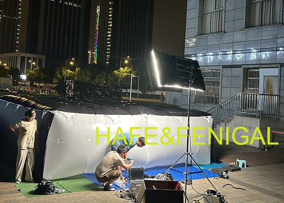Helium Square Led Bi Color 2700-6500K Balloon Light For Filming And Photography