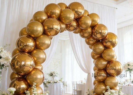 Inflatable PVC Mirror-Finish Sparkling Balls Suitable For Decorating Event Spaces