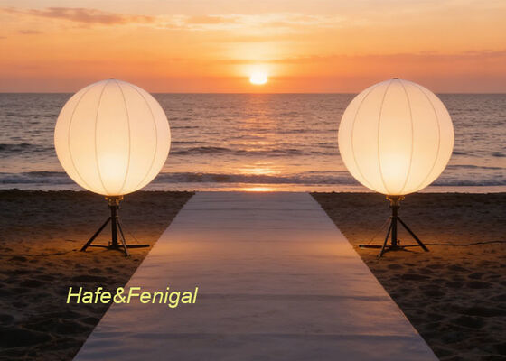High-Output Pearl LED 400W Balloon Lights for Festivals and Trade Shows (1.3m–2.0m)