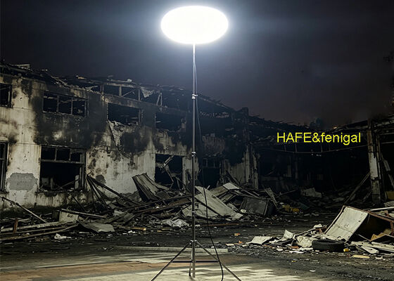 Sun AP Series Balloon Light with 360° Uniform Illumination Flexible Power Solutions and Silent Operation for Disaster Sites