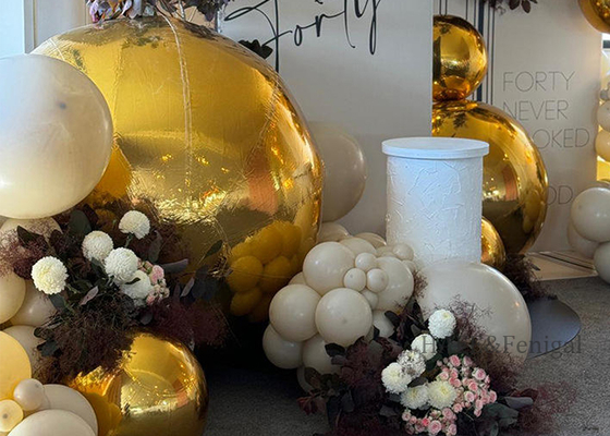 クリスマスパーティ 祭り 結婚式 飾り 膨らませられる巨大鏡風船