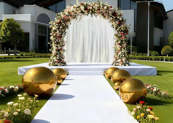 インフレータブルPVCミラー仕上げバルーン宇宙雰囲気装飾