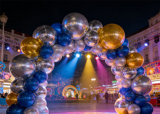 大型PVC充気鏡風船 イベント用 ステージパーティー用 広告用 演出用 飾り付け用