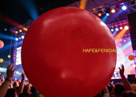 インフレータブルLEDバウンスボール、ブランド向けにフルプリントまたは両面ロゴをカスタマイズ可能