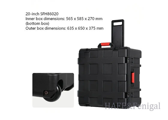 Portable Plastic Safety Case Multi-Functional Waterproof And Shockproof