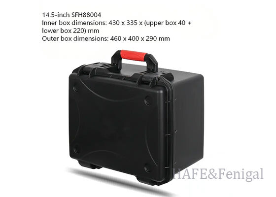 Portable Plastic Multi-Functional Safety Case Waterproof And Shockproof IP67 Rated