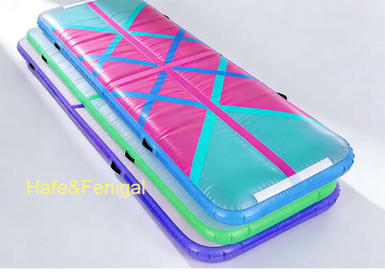 イベント、フェスティバル、仮設スポーツゾーン向けヘビーデューティーレンタルグレードエアトラック – DWFインフレータブルジムマット