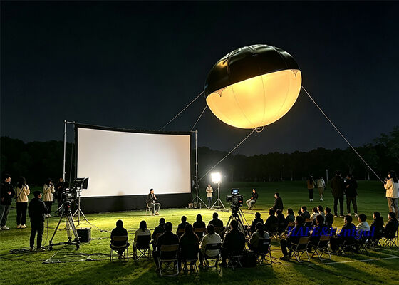 95以上のCRIとフリッカーフリーの1800W LEDヘリウムバルーンライト（映画・スタジオ撮影用）